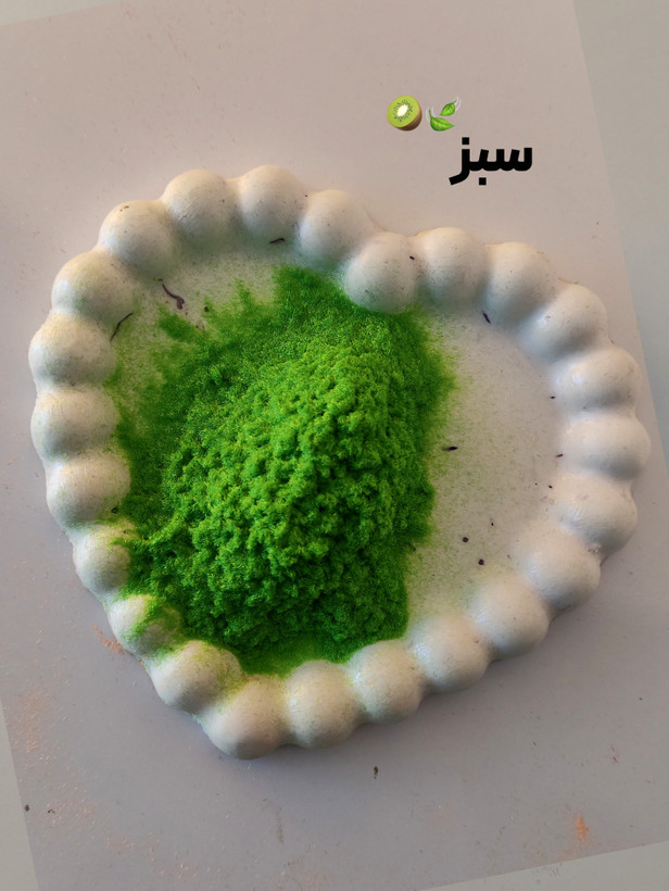پودر مخمل رنگی | مناسب کالیگرافی و تابلوهای دکوراتیو